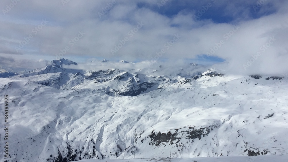 Obraz premium Winter Alps