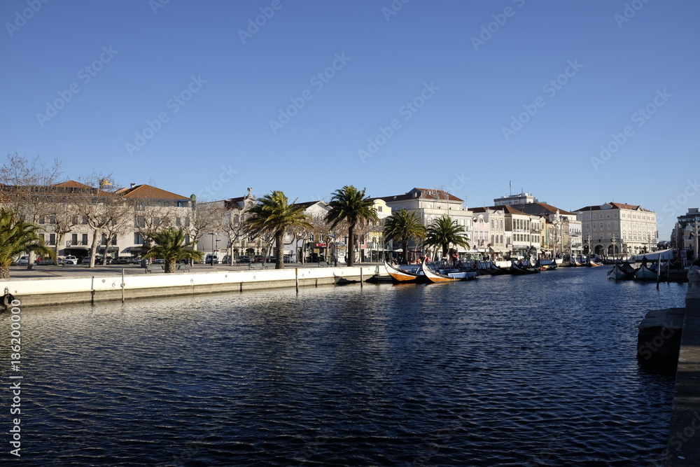 typical city of portugal aveiro