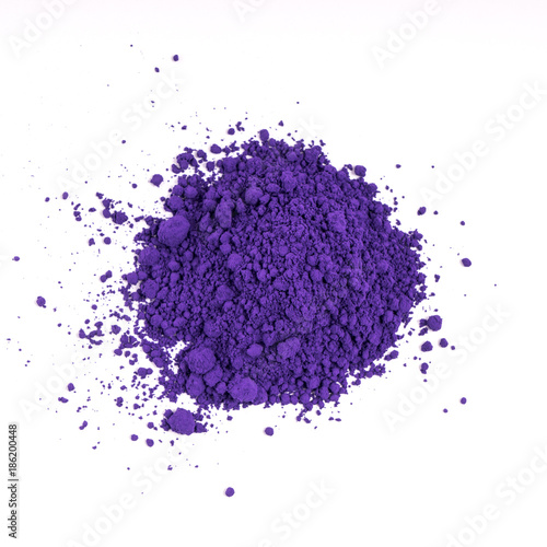 blue natural colored pigment powder