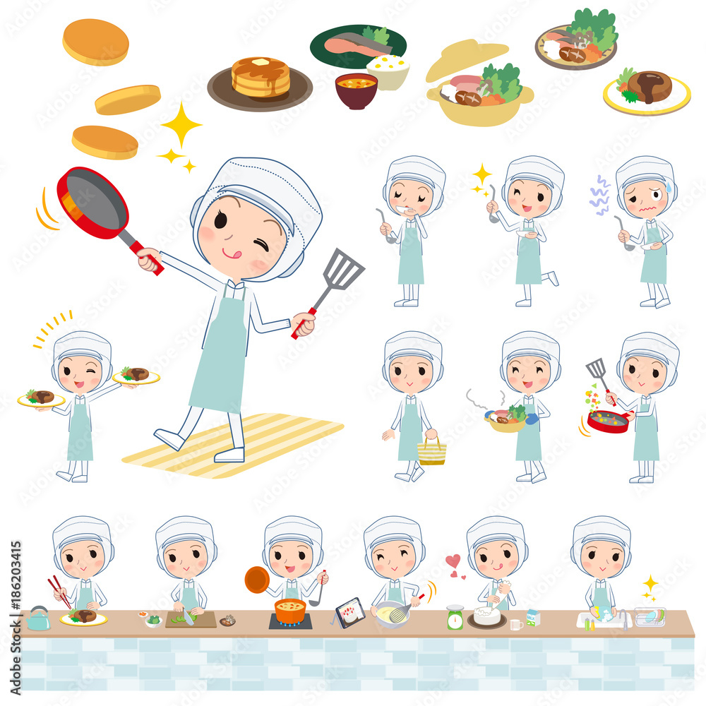 factory worker protection coat women_cooking factory worker protection coat women_cooking