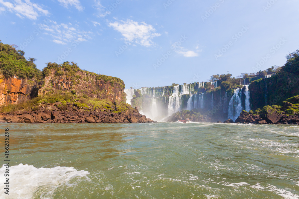 Fototapeta premium Iguazu falls view, Argentina