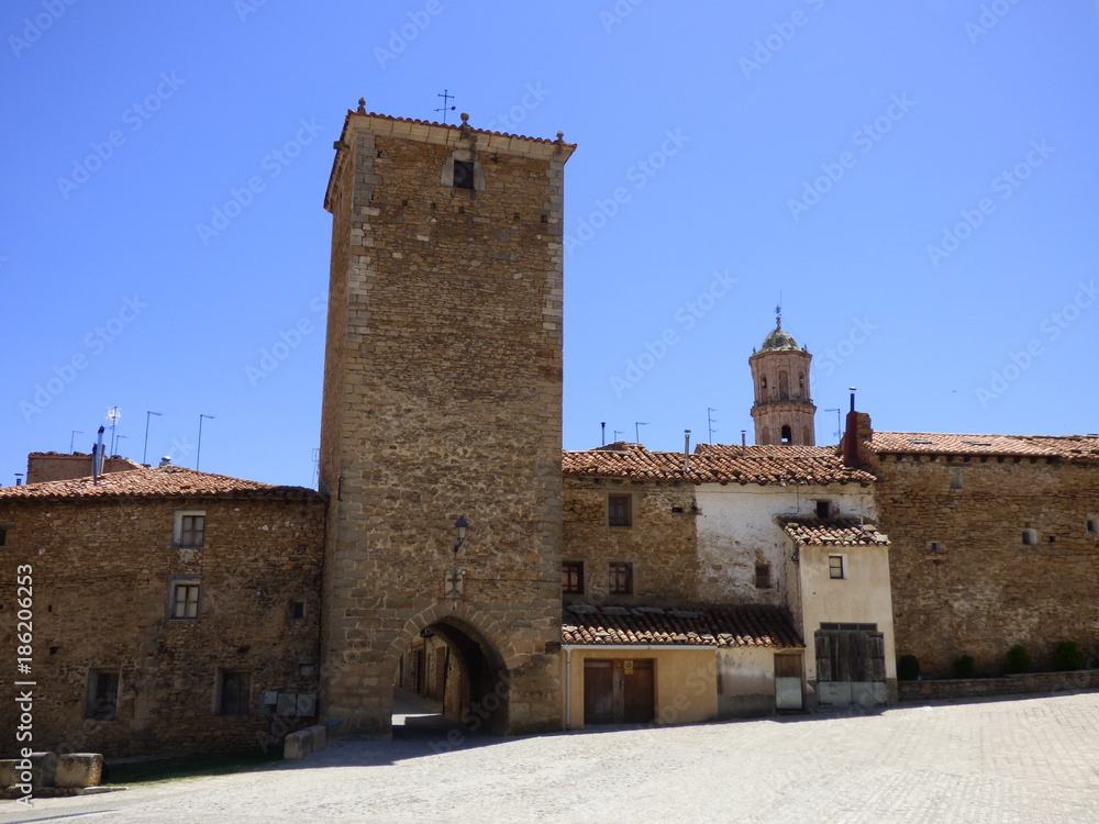 Mosqueruela, localidad de la comarca Gúdar-Javalambre en la provincia de Teruel, en la Comunidad Autónoma de Aragón, España.