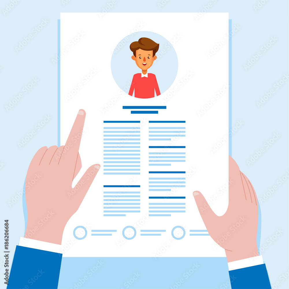 Recruitment business concept Recruitment business concept