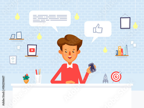 Video blogger