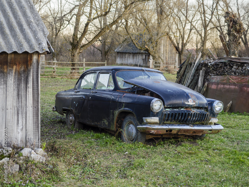 Old Soviet car