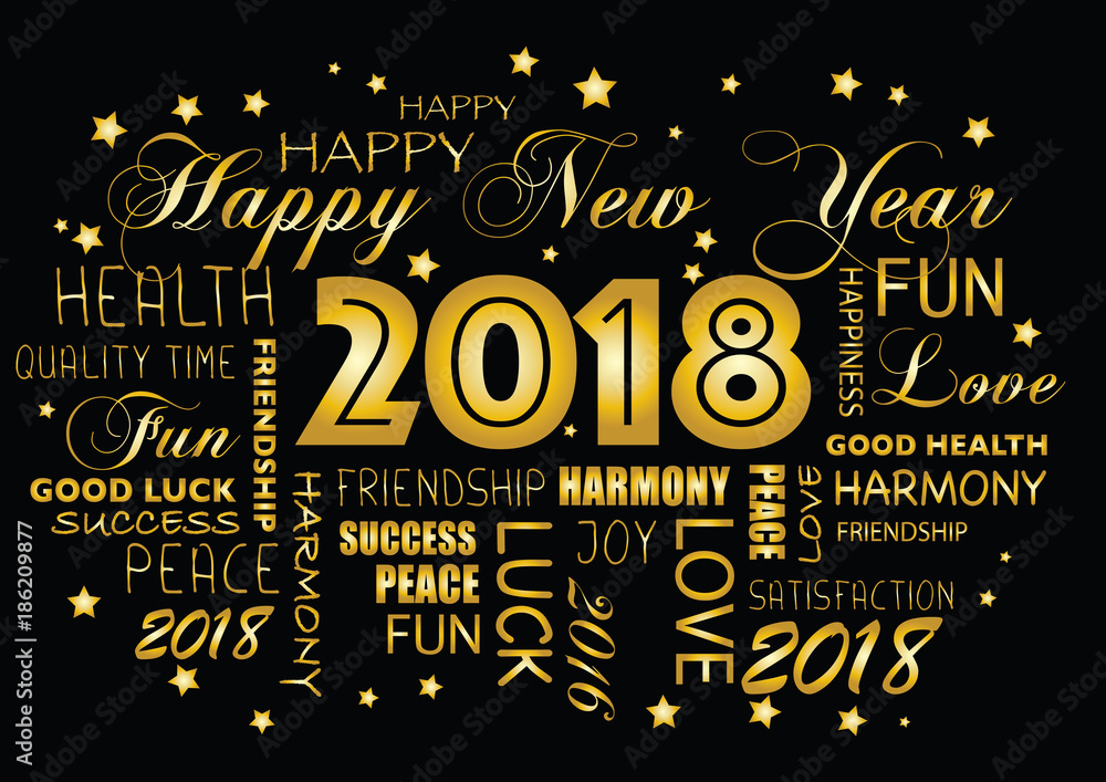 Happy New year 2018  