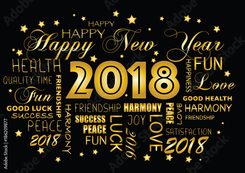 Happy New year 2018 