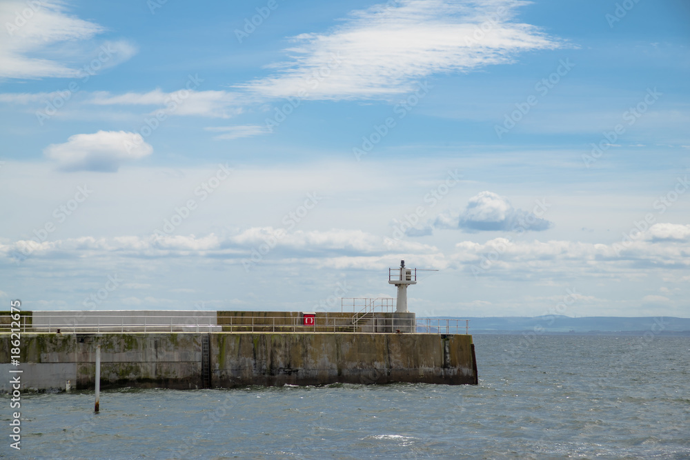 The End of the Pier, Pittenweem Harbour, Pittenweem, Fife, Scotland, UK.