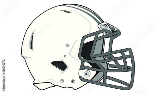 Football helmet © The Vector Doctor