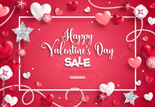 valentine's day sale frame