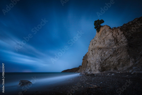 Long Exposed Storm. Therma, Kos island, Greece.