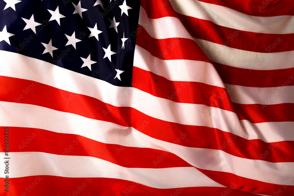 Fototapeta premium American flag - a symbol of freedom and independence