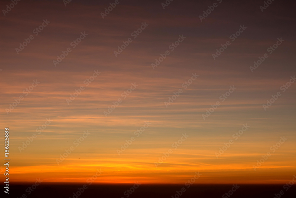 Sky for background at sunrise or sunset time.