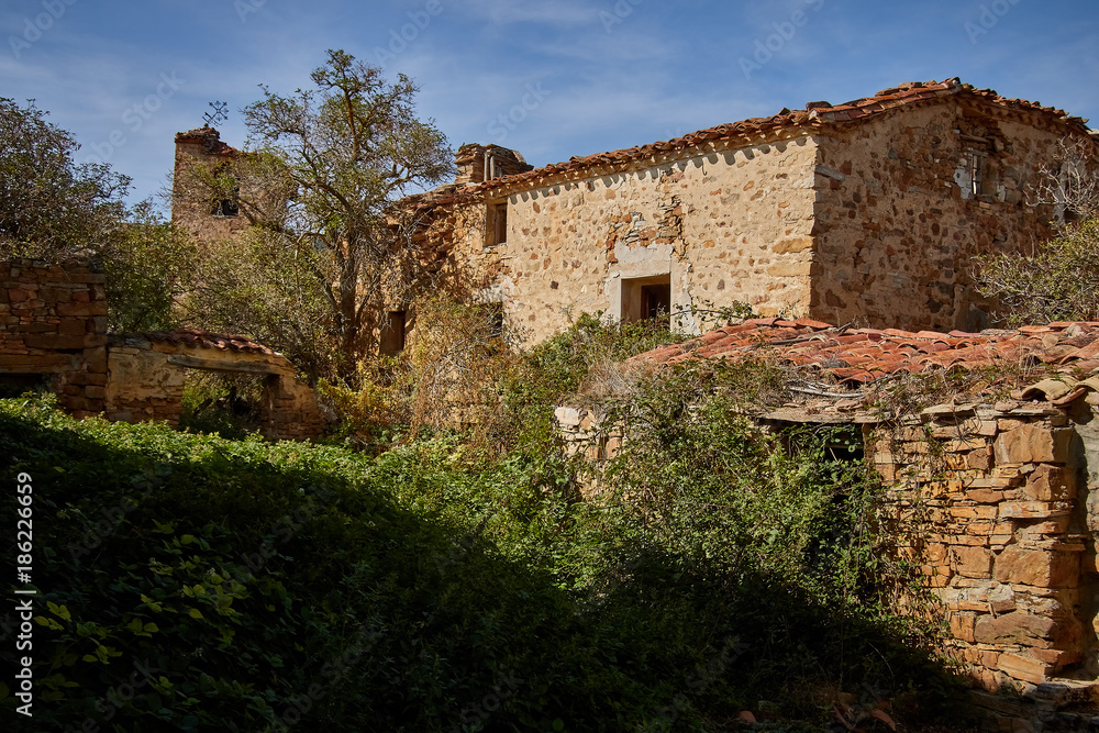 Fototapeta premium Taniñe village in Soria province, Spain