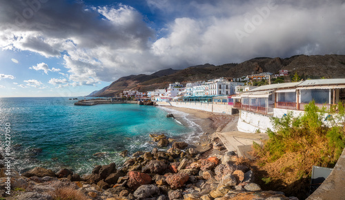 Chora Sfakion Panorama, Crete, Greece