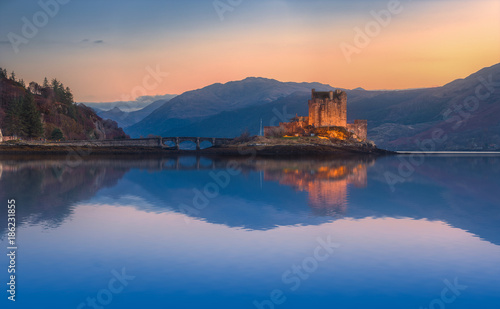 Eilean Donan Castle Panorama.