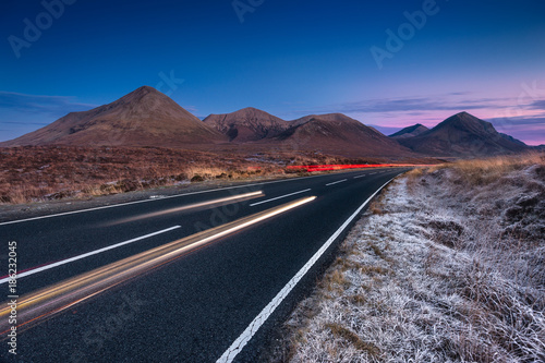 Red Cuillins Sunset, Isle of Skye, Scotland,
