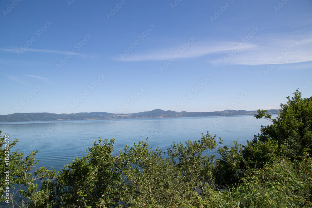 Lago di Bracciano, Trevignano Romano, Monte Rocca Romana