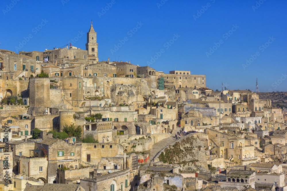 Matera, Italy: landscape of the old town