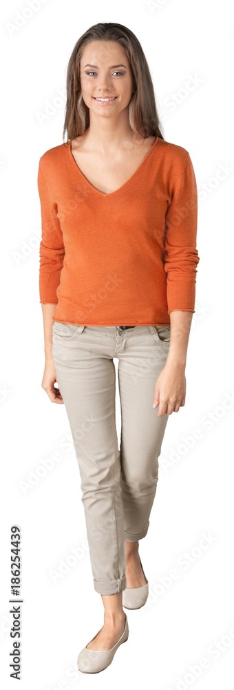 Obraz premium Portrait of a Smiling Woman