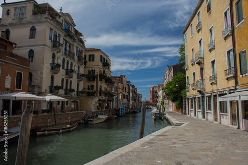 Venice Italy waterway and scenery