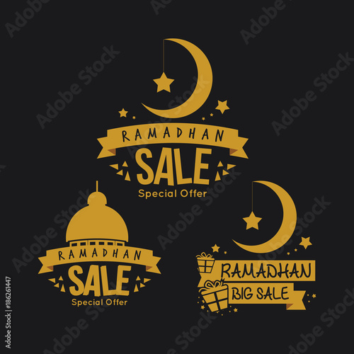 Ramadhan Sale Vector Template Design