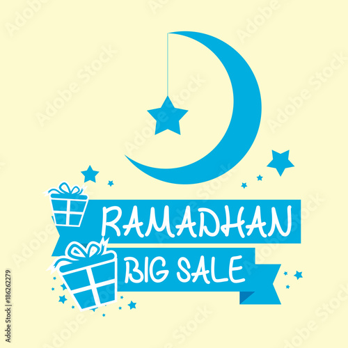 Ramadhan Big Sale Vector Template Design