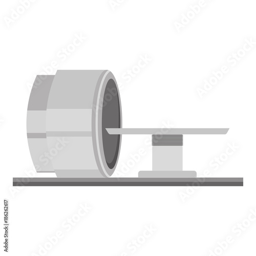 tomography scanner machine icon vector illustration design