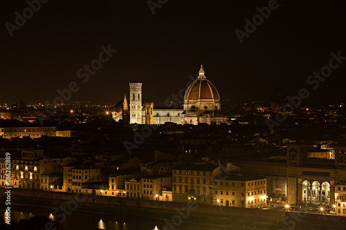 View of the city center in Florence