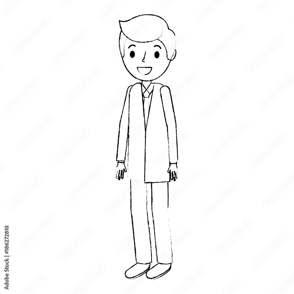 young man avatar character vector illustration design young man avatar character vector illustration design