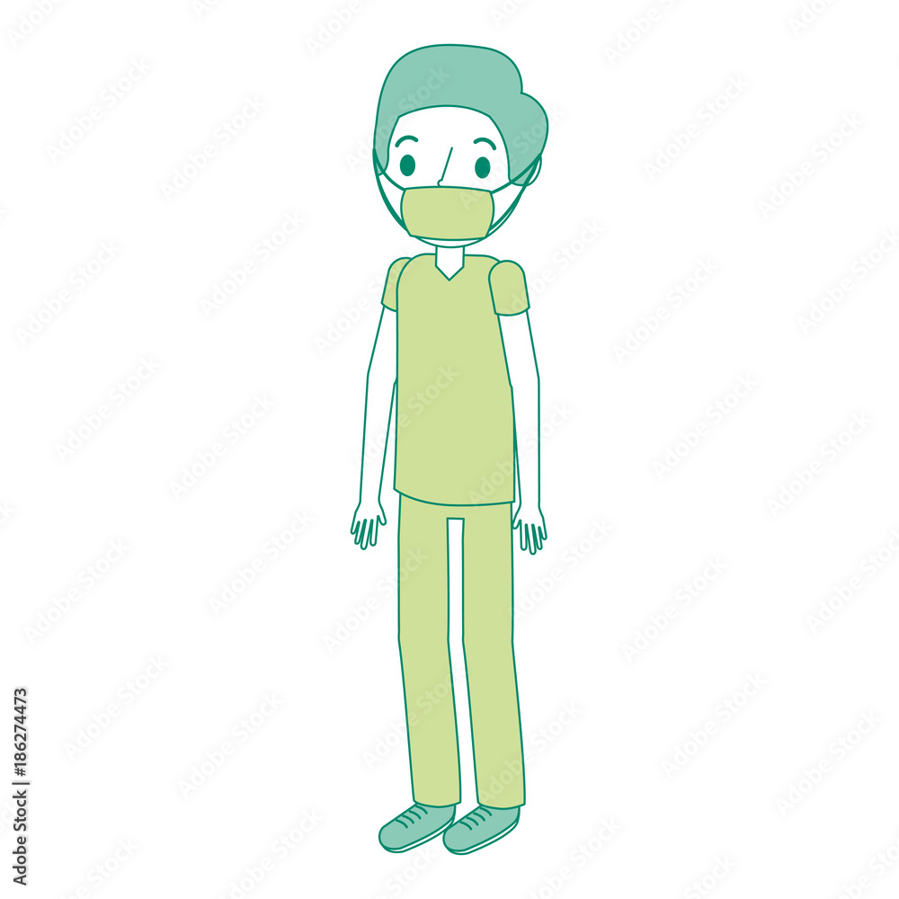 surgeon man avatar character icon vector illustration design surgeon man avatar character icon vector illustration design