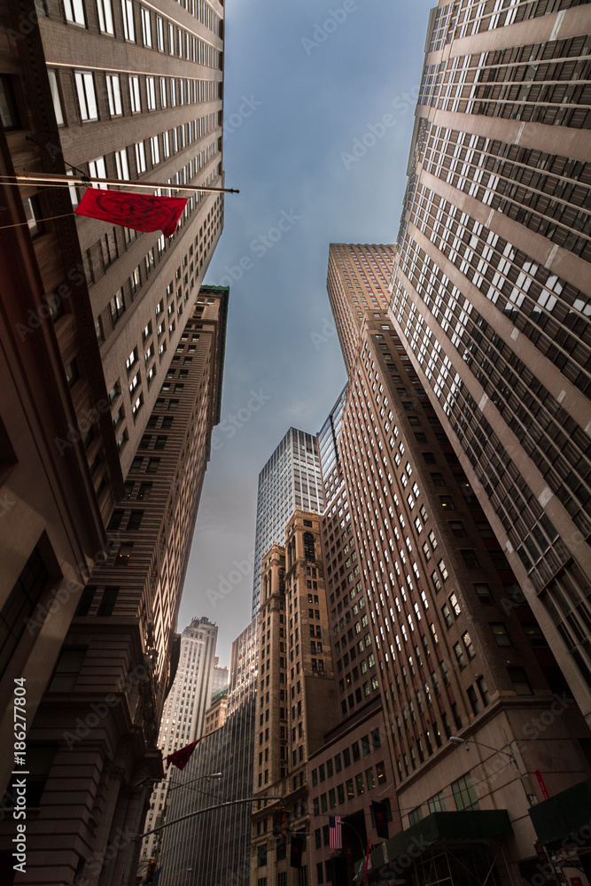 Naklejka premium wallstreet