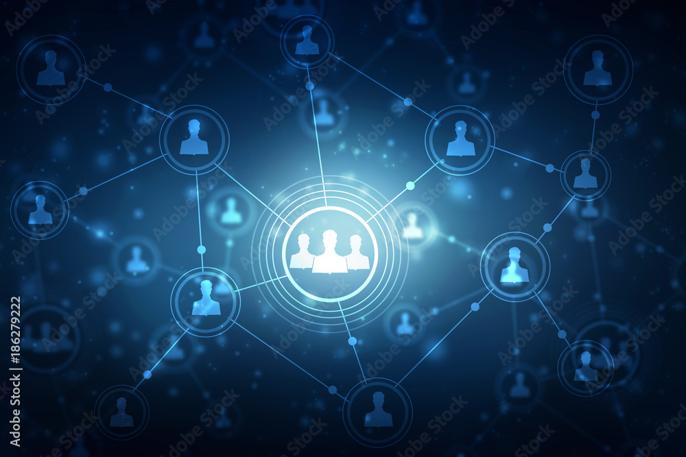 2d illustration Business Network
2d illustration Business Network