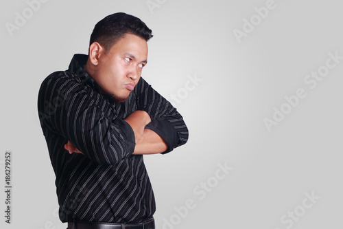 Cynical Asian Man Expression