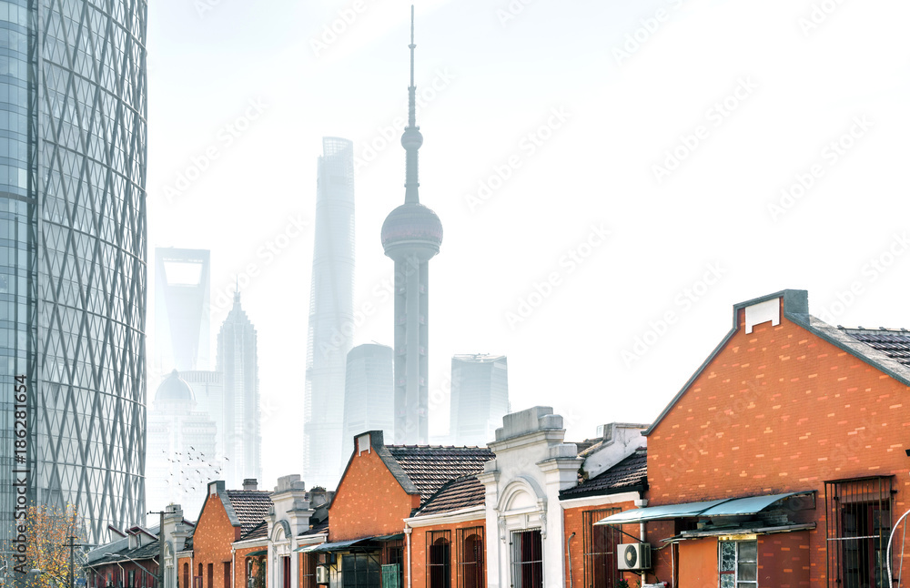 Fototapeta premium Shanghai city landscape