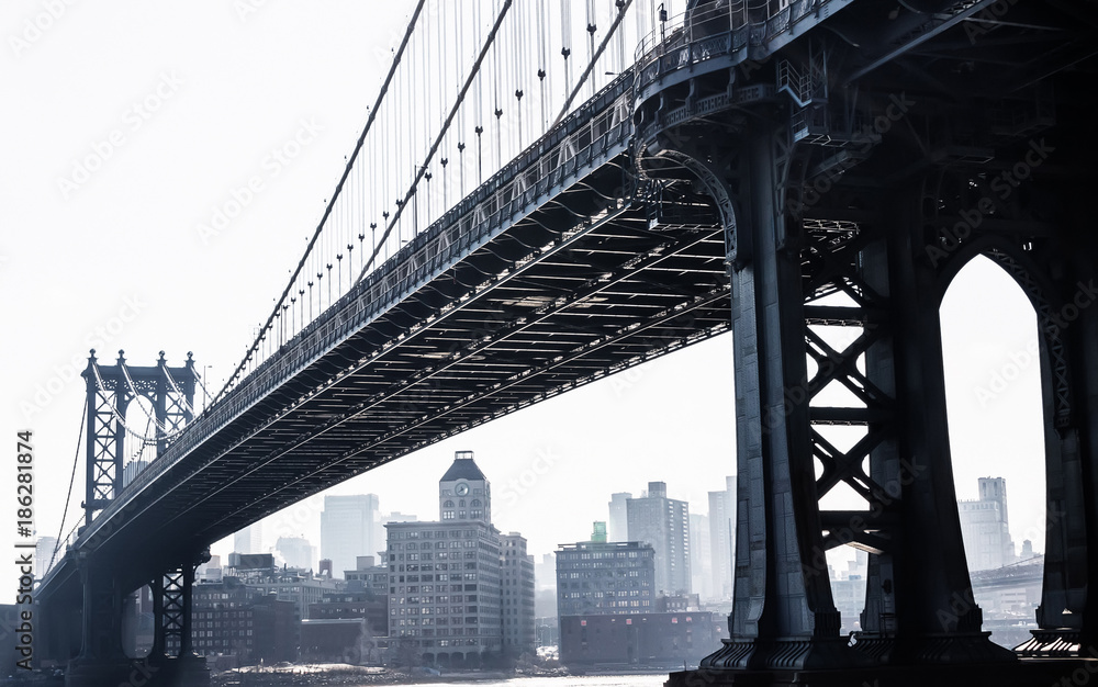 Fototapeta premium Manhattan bridge
