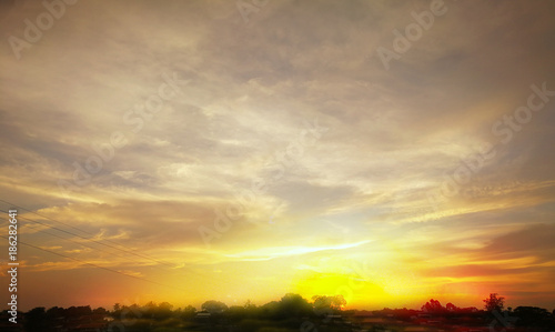 sky scape of background nature  time   concept 