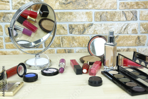 The image of cosmetics