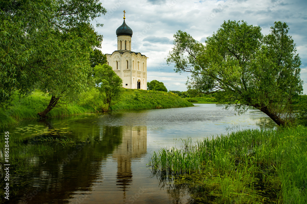 Orthodox Church Pokrova na Nerli, Golden Ring of Russia, Vladimir