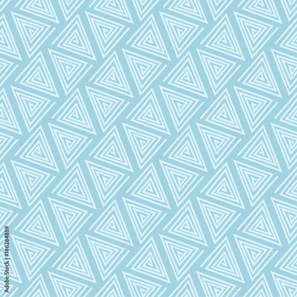 Light blue geometric ornament. Seamless pattern Light blue geometric ornament. Seamless pattern