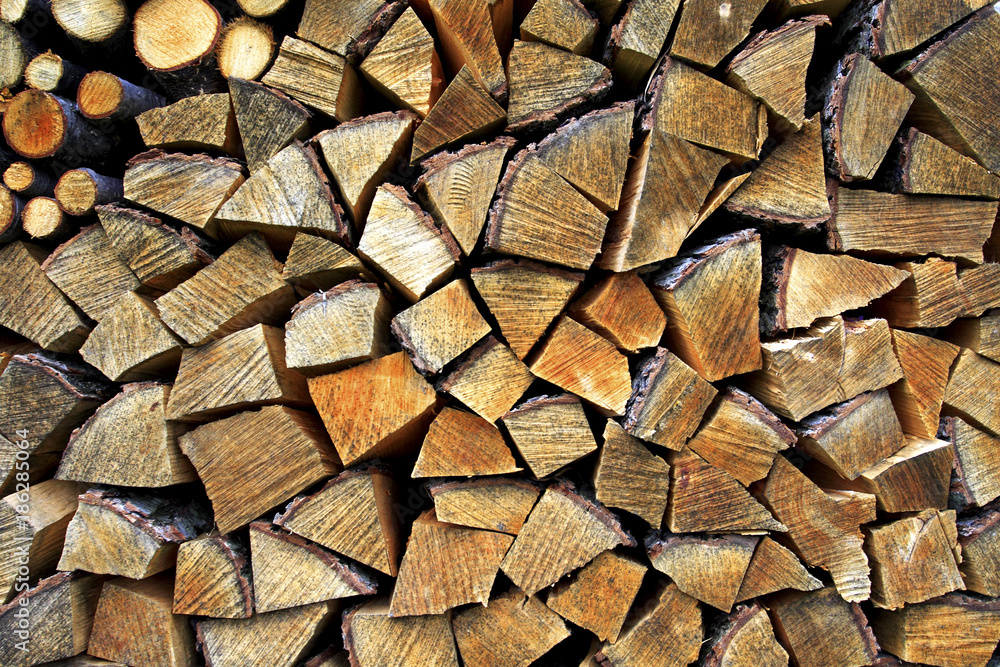 Pile of wooden sticks on a forest meadow in Podkarpacie province, Poland Pile of wooden sticks on a forest meadow in Podkarpacie province, Poland