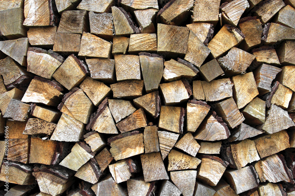 Pile of wooden sticks on a forest meadow in Podkarpacie province, Poland Pile of wooden sticks on a forest meadow in Podkarpacie province, Poland