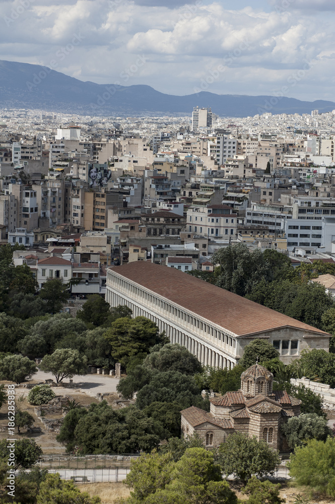 vista panoramica di Atene - Grecia