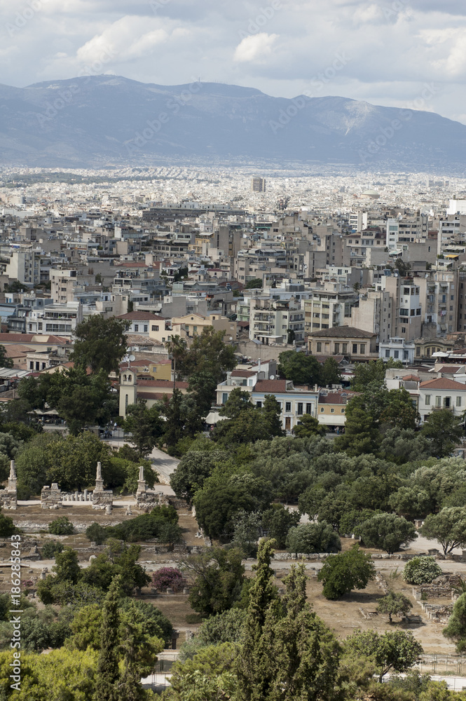 vista panoramica di Atene - Grecia