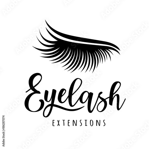 Eyelash extension logo