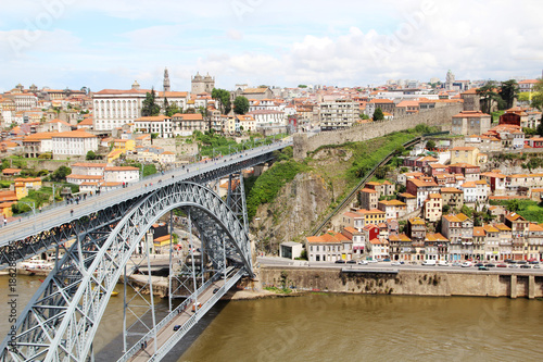 The Dom Luiz I Bridge, Porto, Portugal 