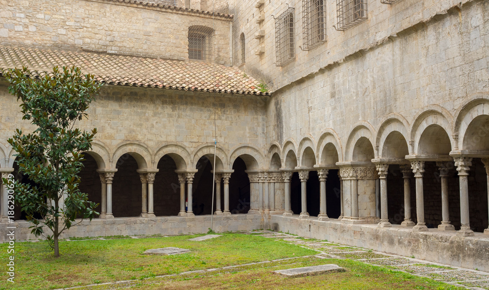 Obraz premium photographs of the catederal de Girona.