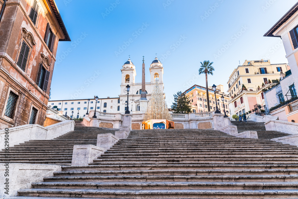 ローマ　スペイン階段