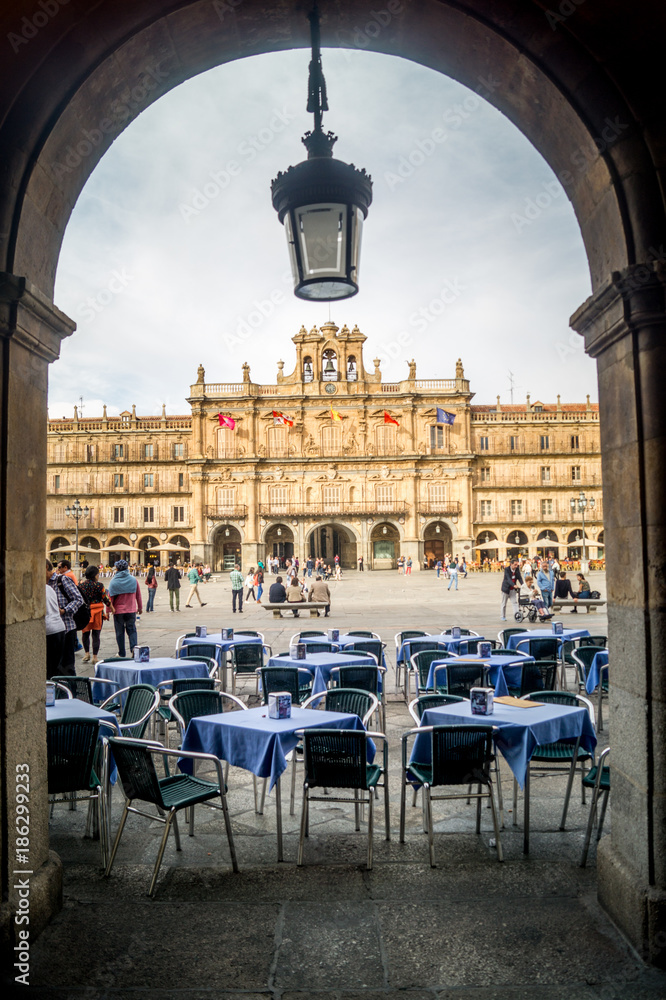 Naklejka premium Plaza Mayor