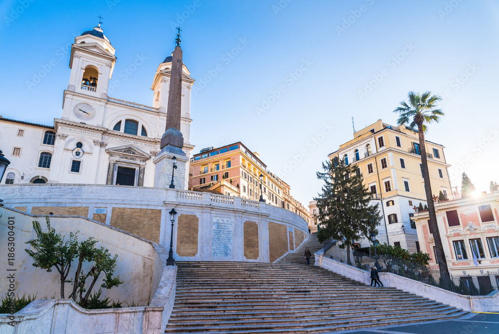 ローマ　スペイン階段